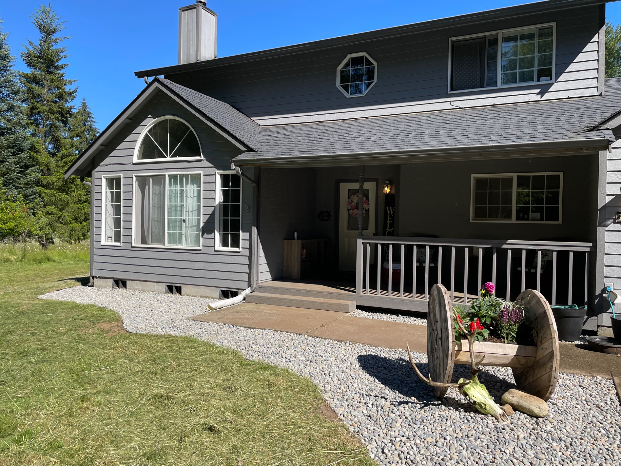 Finished residential property improvement